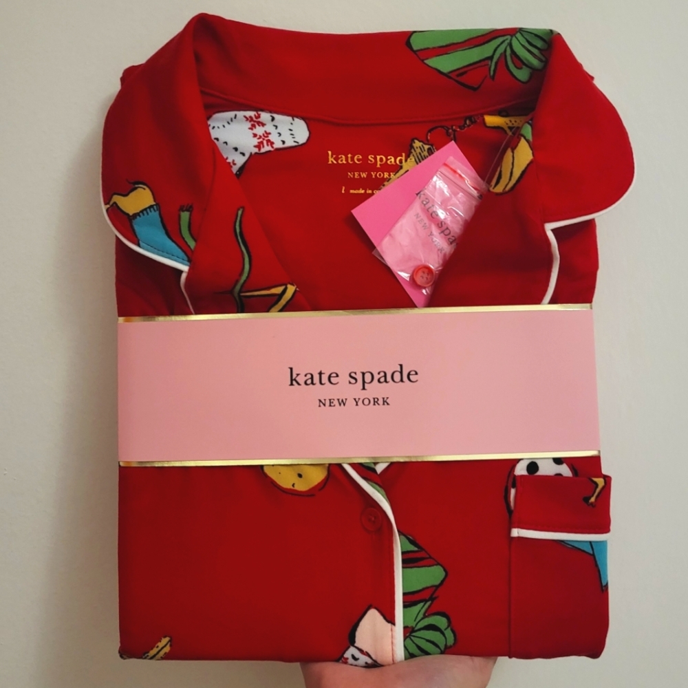Kate spade christmas pajama